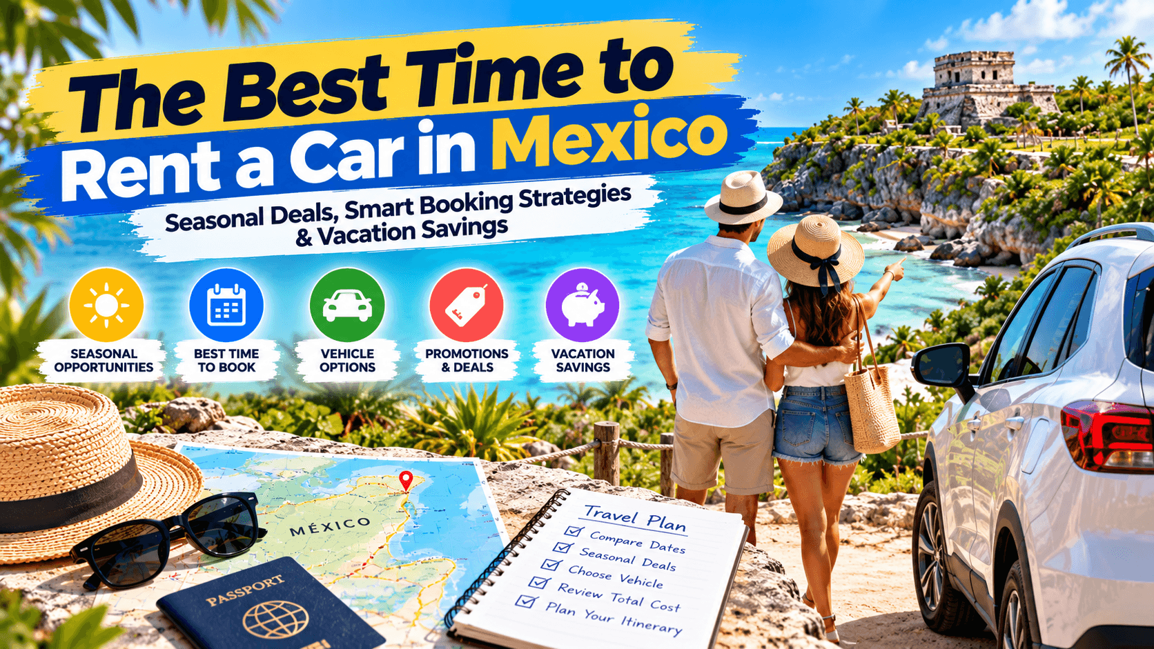 The Best Time to Rent a Car in Mexico: Seasonal Deals, Smart Booking Strategies & Vacation Savings