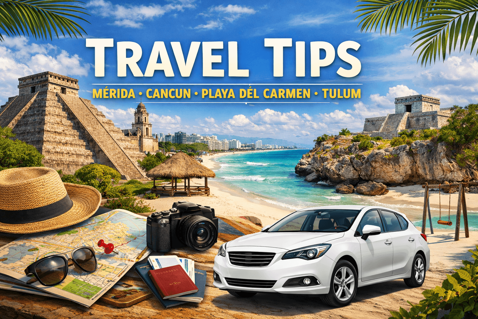 Essential Travel Tips for Cancun, Playa del Carmen, Tulum & Mérida by Rental Car