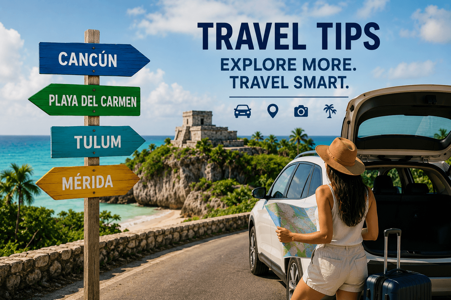 Essential Travel Tips for Exploring Cancun, Playa del Carmen, Tulum and Mérida by Rental Car